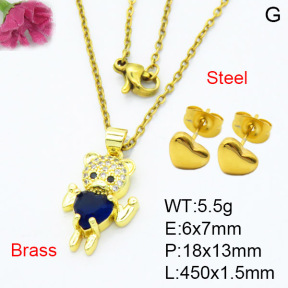 Fashion Brass Sets  F3S007480baka-L024