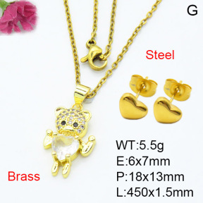 Fashion Brass Sets  F3S007482baka-L024