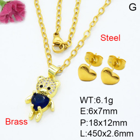 Fashion Brass Sets  F3S007486baka-L024