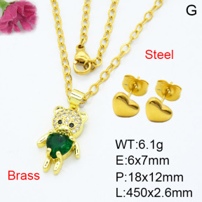 Fashion Brass Sets  F3S007487baka-L024