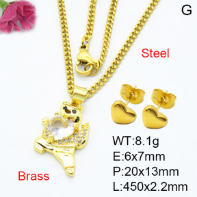 Fashion Brass Sets  F3S007497baka-L024