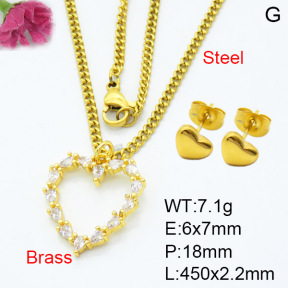 Fashion Brass Sets  F3S007498aajo-L024