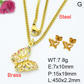 Fashion Brass Sets  F3S007500aajl-L024