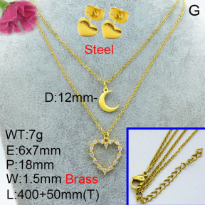 Fashion Brass Sets  F3S007507aajo-L024