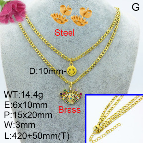 Fashion Brass Sets  F3S007513baka-L024