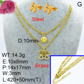 Fashion Brass Sets  F3S007515vail-L024