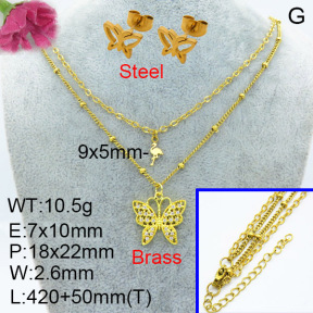 Fashion Brass Sets  F3S007517aajl-L024