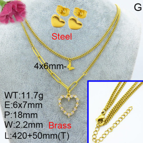 Fashion Brass Sets  F3S007526aajo-L024