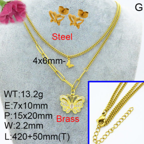 Fashion Brass Sets  F3S007530aajl-L024