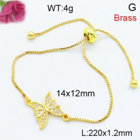 Fashion Brass Bracelet  F3B404386aakl-L002