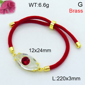 Jusnova  Fashion Brass Bracelet  F3B404393vbnb-L002