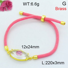 Jusnova  Fashion Brass Bracelet  F3B404396vbnb-L002