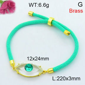 Fashion Brass Bracelet  F3B404397vbnb-L002