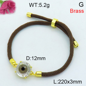 Fashion Brass Bracelet  F3B404405vbmb-L002