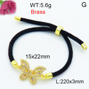Fashion Brass Bracelet  F3B404416vbnb-L002