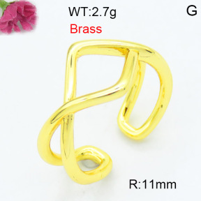 Fashion Brass Ring  F3R200011aajl-L002