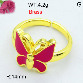 Fashion Brass Ring  F3R300038ablb-L002