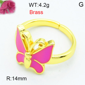 Fashion Brass Ring  F3R300039ablb-L002