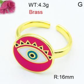 Fashion Brass Ring  F3R300044ablb-L002
