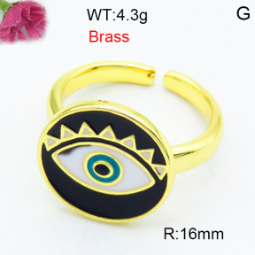 Fashion Brass Ring  F3R300046ablb-L002