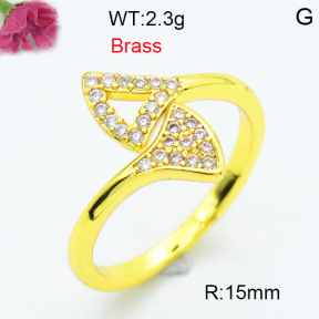 Fashion Brass Ring  F3R400536aakl-L002