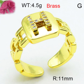 Jusnova  Fashion Brass Ring  F3R400572ablb-L002