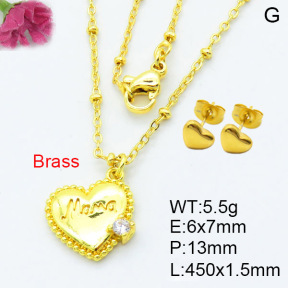 Fashion Brass Sets  F3S007550aakl-L002