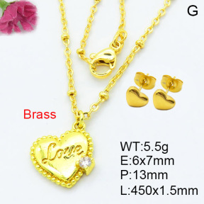 Fashion Brass Sets  F3S007553aakl-L002