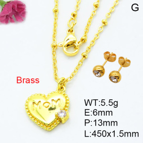 Fashion Brass Sets  F3S007555aakl-L002