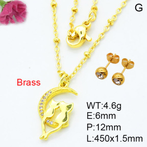 Fashion Brass Sets  F3S007556aakl-L002