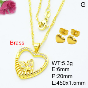 Fashion Brass Sets  F3S007557vbll-L002