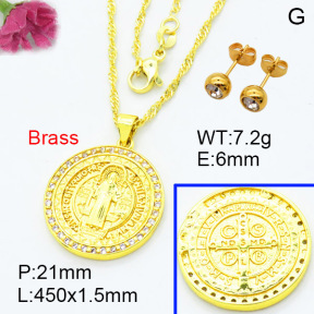 Fashion Brass Sets  F3S007559vbll-L002