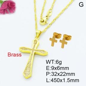 Fashion Brass Sets  F3S007563bbml-L002