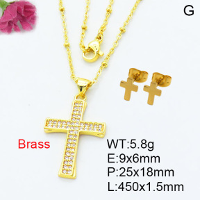 Fashion Brass Sets  F3S007564bbml-L002