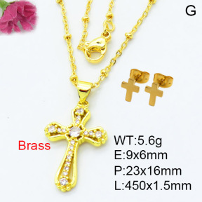 Fashion Brass Sets  F3S007566vbmb-L002