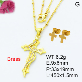 Fashion Brass Sets  F3S007567vbnb-L002