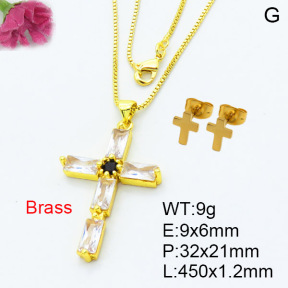Fashion Brass Sets  F3S007568bbln-L002