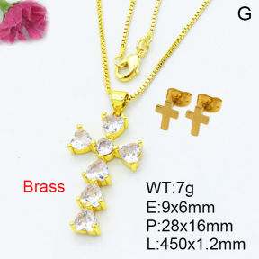 Fashion Brass Sets  F3S007569bamn-L002