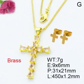 Fashion Brass Sets  F3S007570bamn-L002