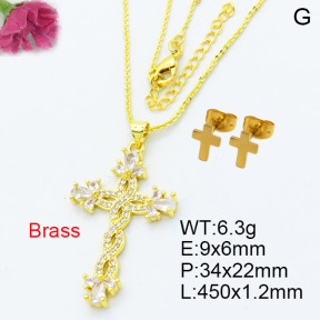 Fashion Brass Sets  F3S007571vbnl-L002