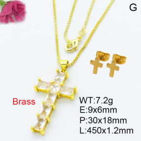 Fashion Brass Sets  F3S007572bamn-L002