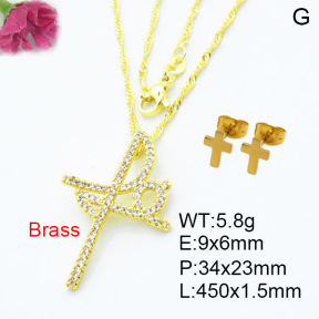 Fashion Brass Sets  F3S007574vbmb-L002