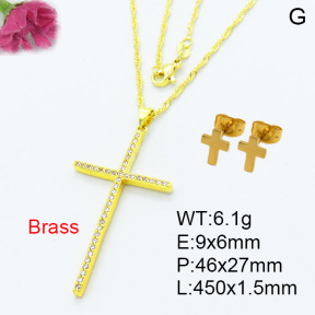 Fashion Brass Sets  F3S007578bbml-L002