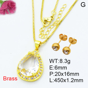 Fashion Brass Sets  F3S007580bbmi-L002