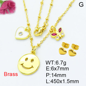 Fashion Brass Sets  F3S007584bbov-L002