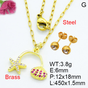 Fashion Brass Sets  F3S007586aaio-L002