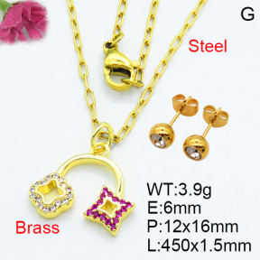 Fashion Brass Sets  F3S007587aaio-L002