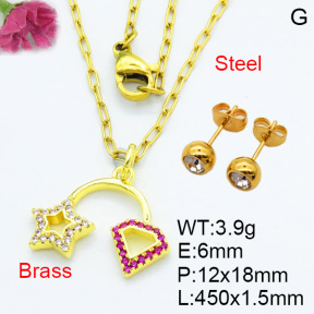 Fashion Brass Sets  F3S007590aaio-L002