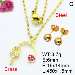 Fashion Brass Sets  F3S007594aaio-L002