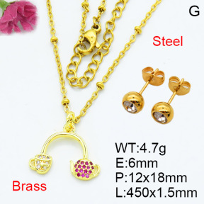 Fashion Brass Sets  F3S007598aaio-L002